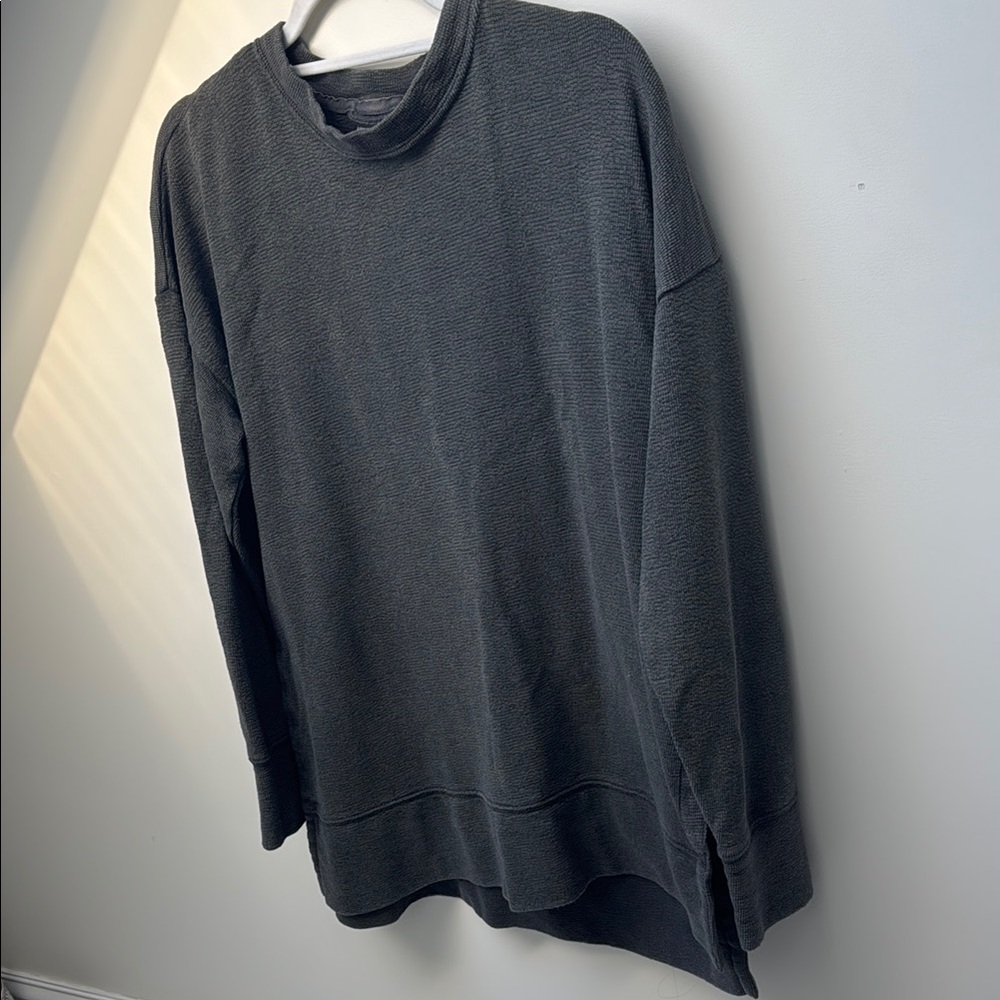 Cozy Charcoal Knit Sweater